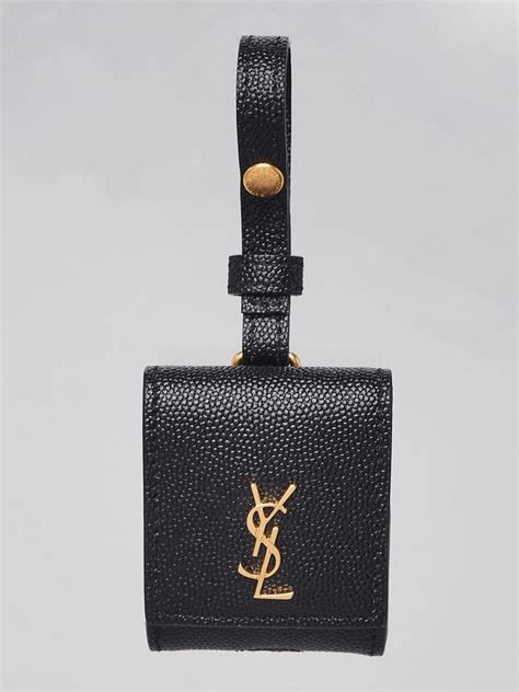 ysl airpod case price|Saint Laurent Drops Grained Leather Air.